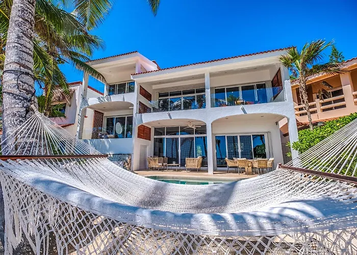 Beachfront With Private Staff In Gated Community * Akumal