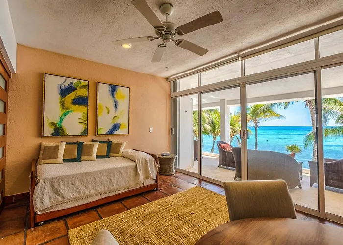 Beachfront With Private Staff In Gated Community * Akumal